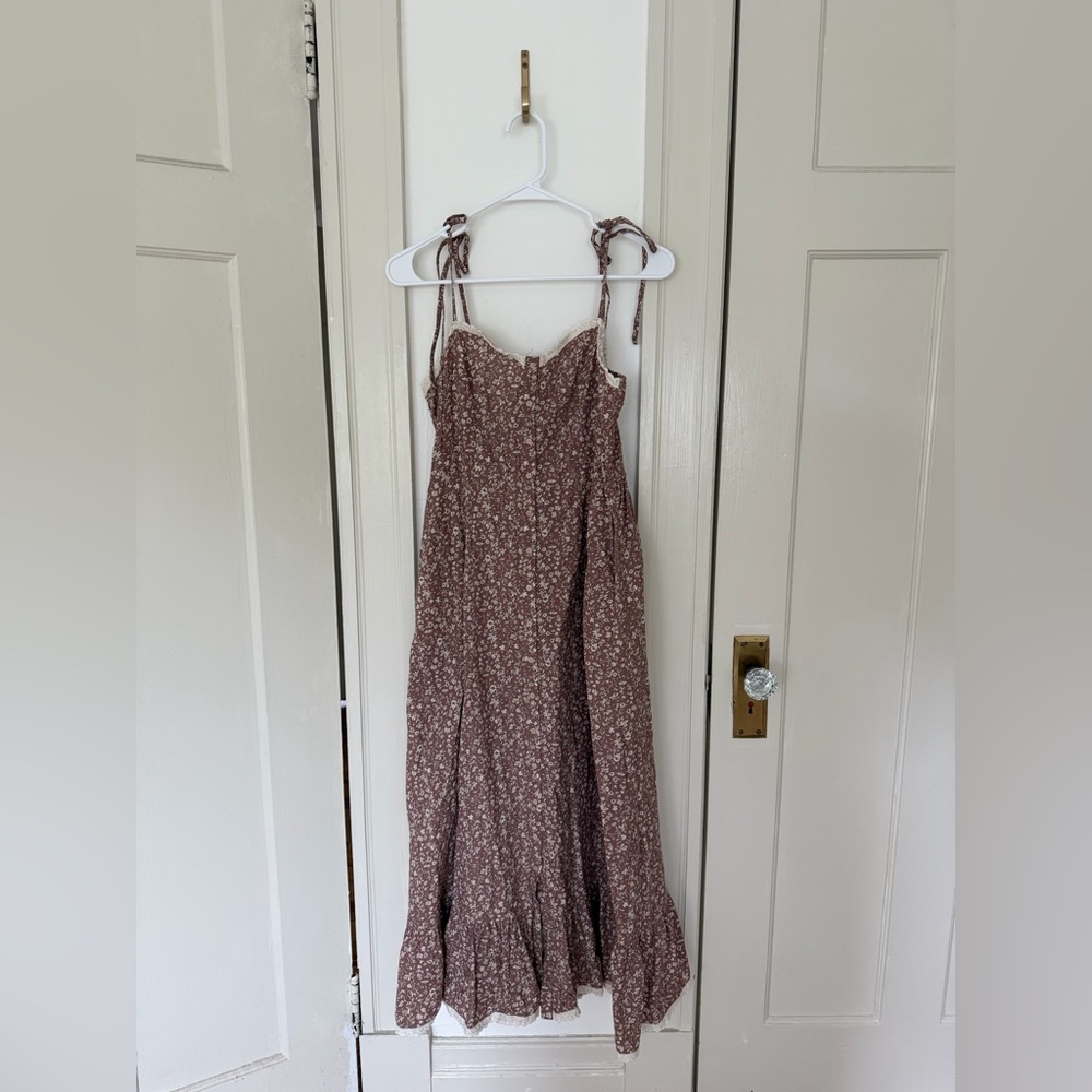 Neuflora Floral Tie-Shoulder Dress